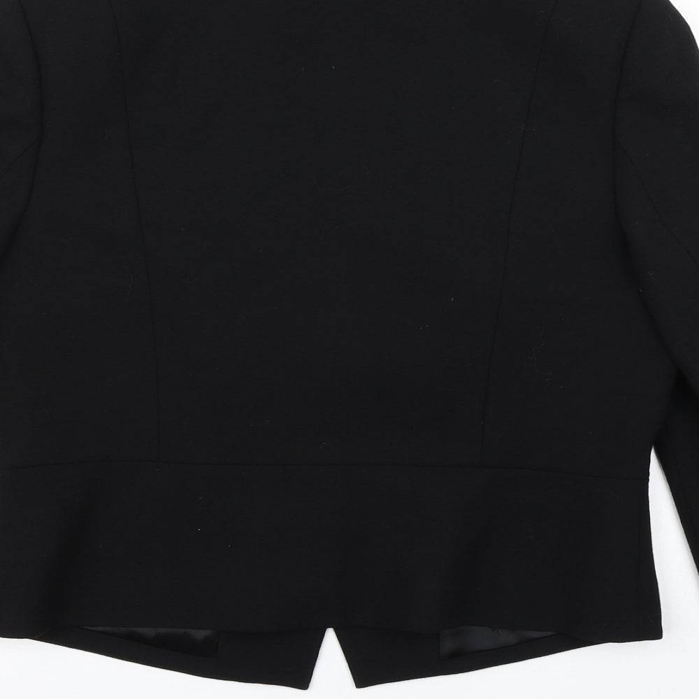 Fenn Wright Manson Womens Black   Jacket Blazer Size 16