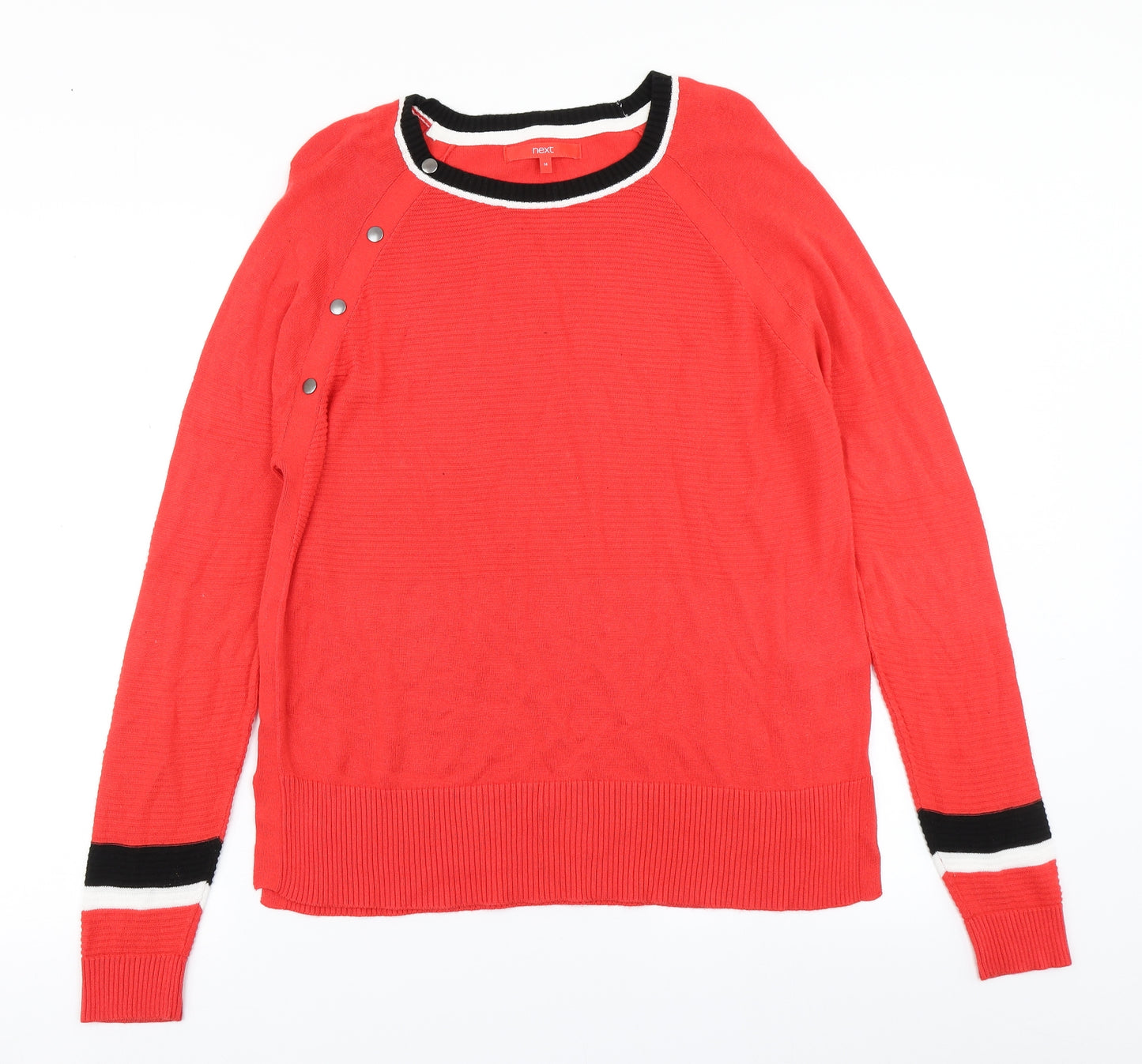 NEXT Womens Red  Knit Pullover Jumper Size 14