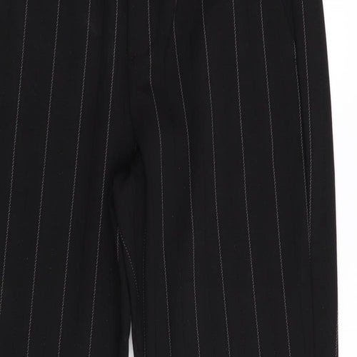 liverpool Womens Black Striped  Trousers  Size 8 L28 in