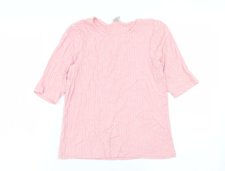 TU Girls Pink   Basic T-Shirt Size 12 Years
