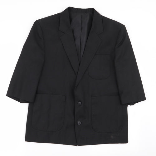 Preworn Womens Black   Jacket Blazer Size 36