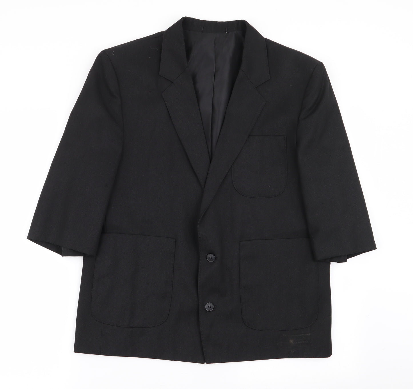 Preworn Womens Black   Jacket Blazer Size 36