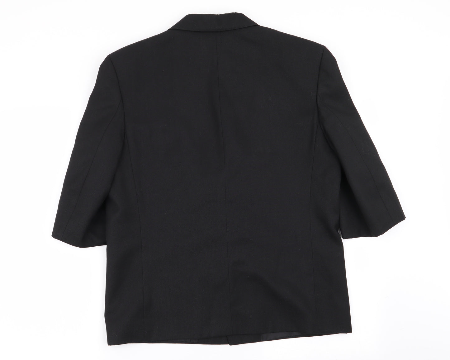 Preworn Womens Black   Jacket Blazer Size 36