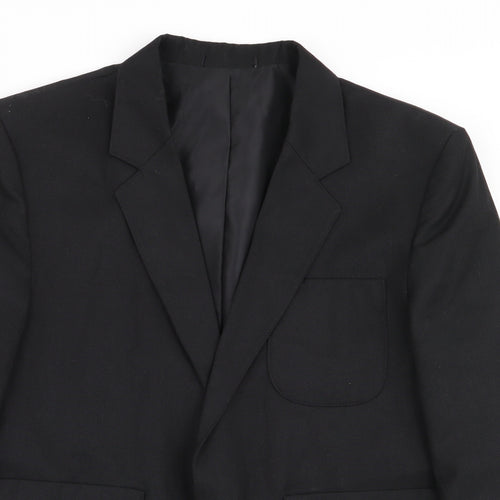 Preworn Womens Black   Jacket Blazer Size 36