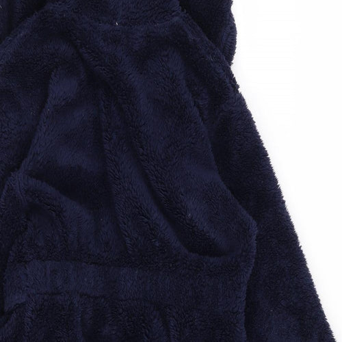 Asda George Boys Blue Solid   Robe Size 5-6 Years
