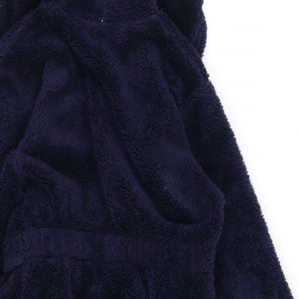 Asda George Boys Blue Solid   Robe Size 5-6 Years