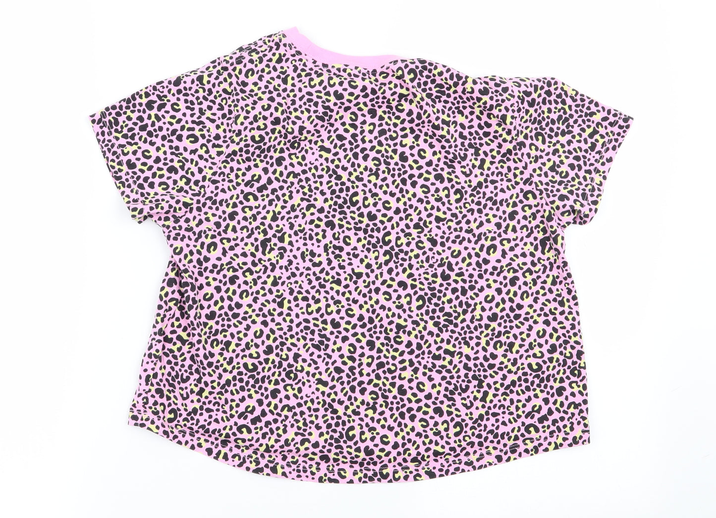 Nike Girls Multicoloured Animal Print  Basic T-Shirt Size 12-13 Years