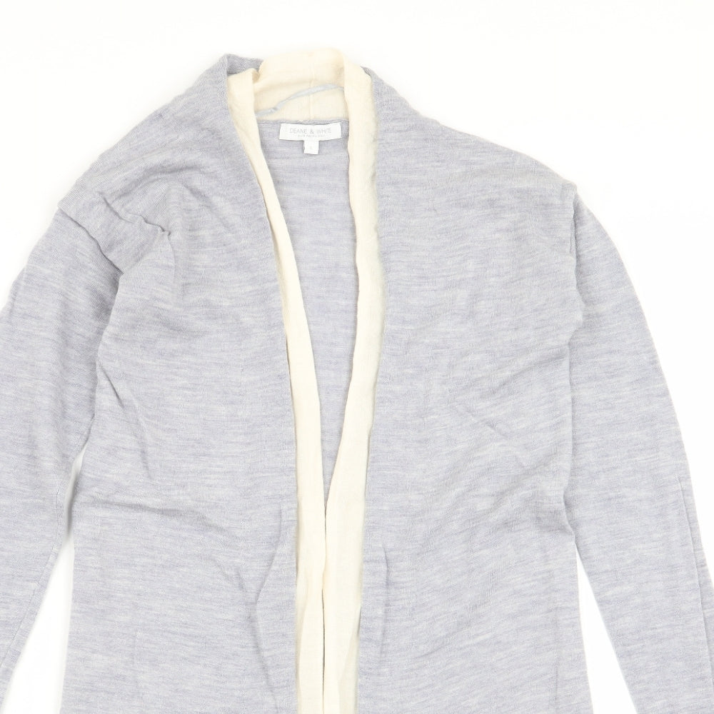 Deane & White Womens Blue   Cardigan Jumper Size S