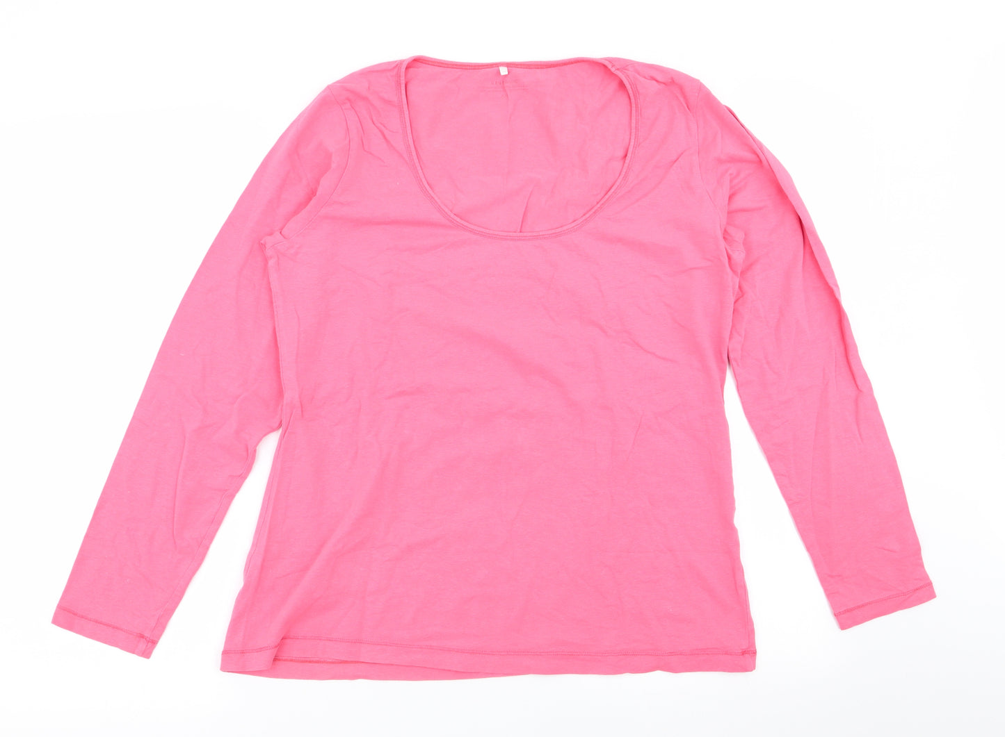 yaya  Womens Pink   Basic T-Shirt Size 2XL