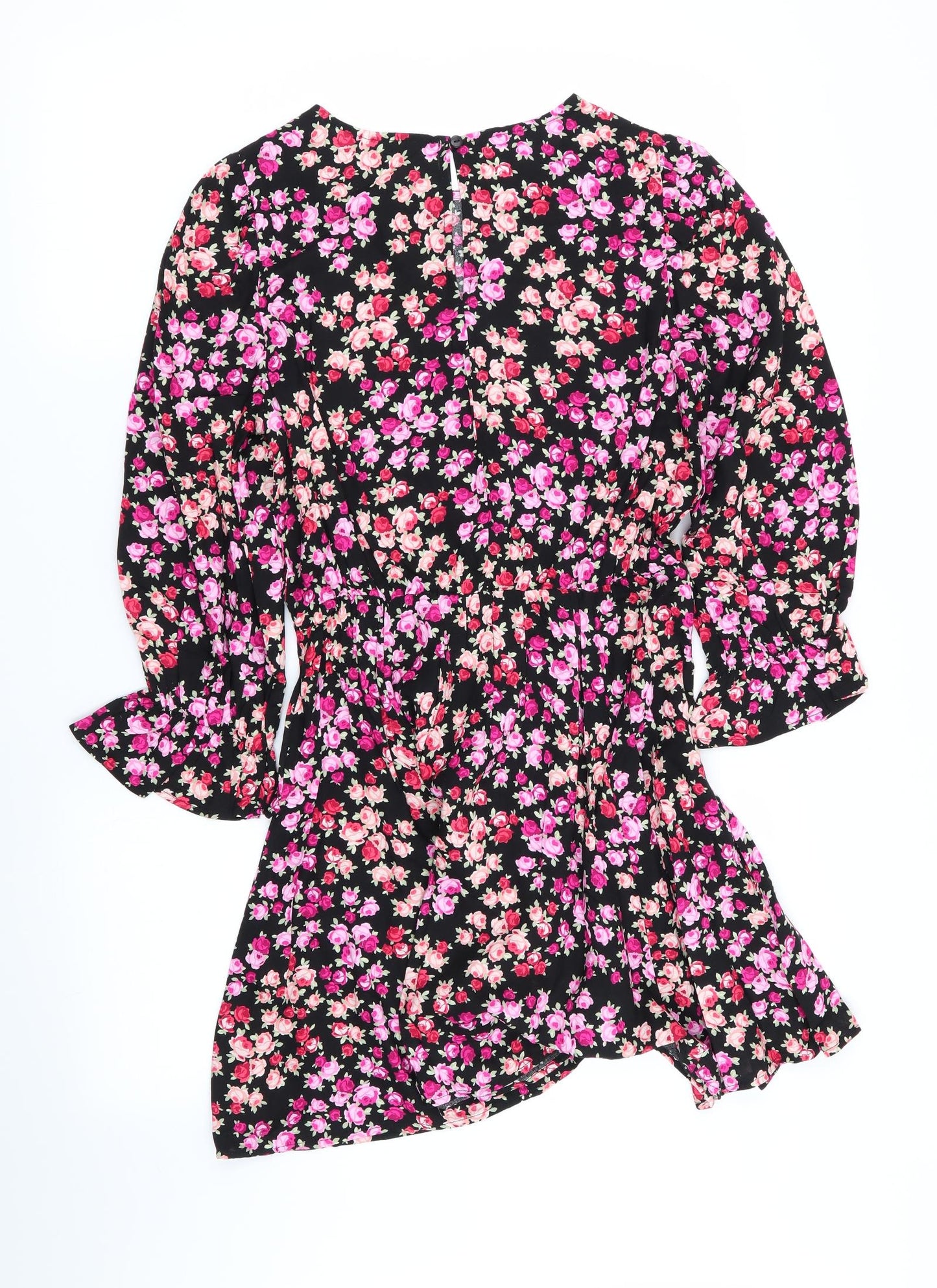 Miss Selfridge Womens Multicoloured Floral  Fit & Flare  Size 8