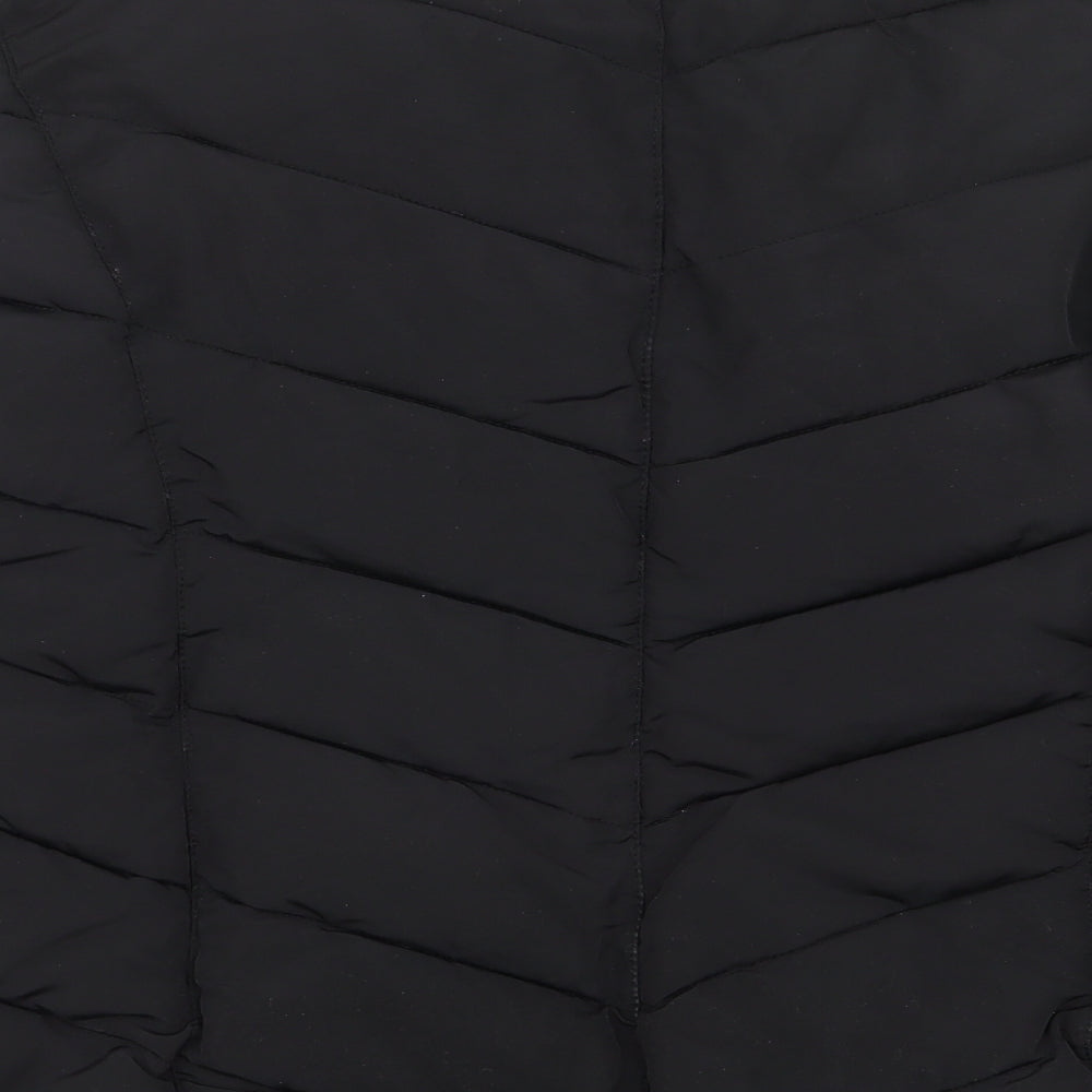 Miss Selfridge Womens Black   Parka Coat Size 10