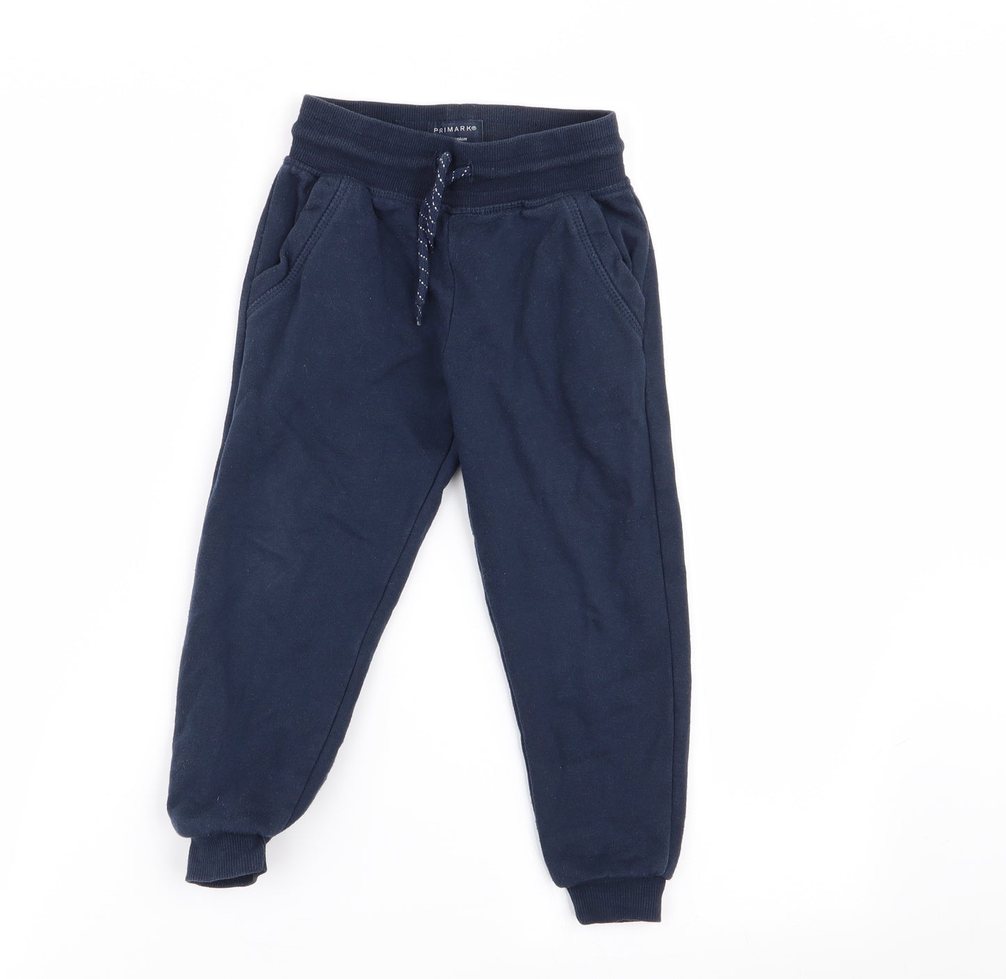 Primark Boys Blue   Jogger Trousers Size 3-4 Years