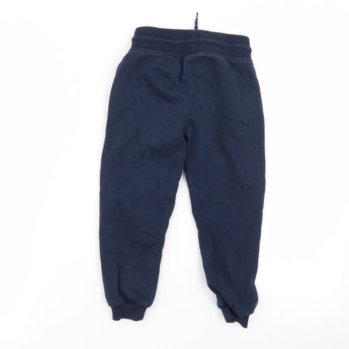 Primark Boys Blue   Jogger Trousers Size 3-4 Years