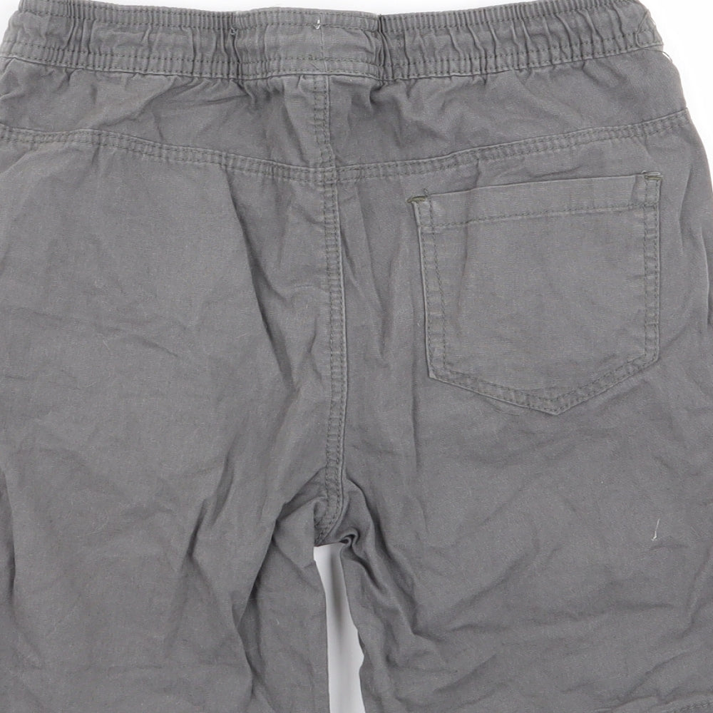 denim and co Boys Grey   Chino Shorts Size 8-9 Years