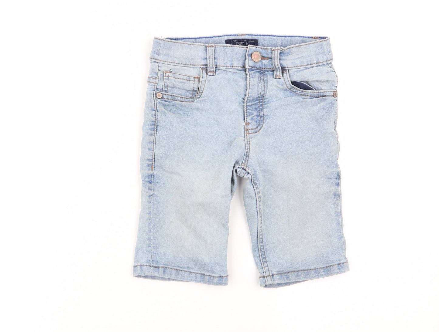 NEXT Boys Blue   Chino Shorts Size 6 Years - denim shorts