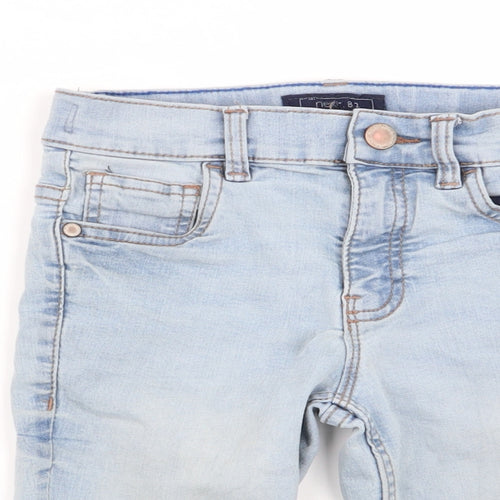 NEXT Boys Blue   Chino Shorts Size 6 Years - denim shorts