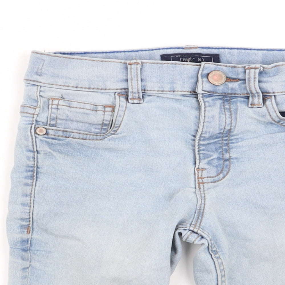 NEXT Boys Blue   Chino Shorts Size 6 Years - denim shorts