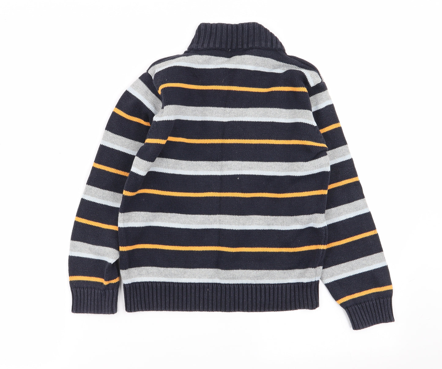 Gymboree Boys Multicoloured Striped  Pullover Jumper Size M
