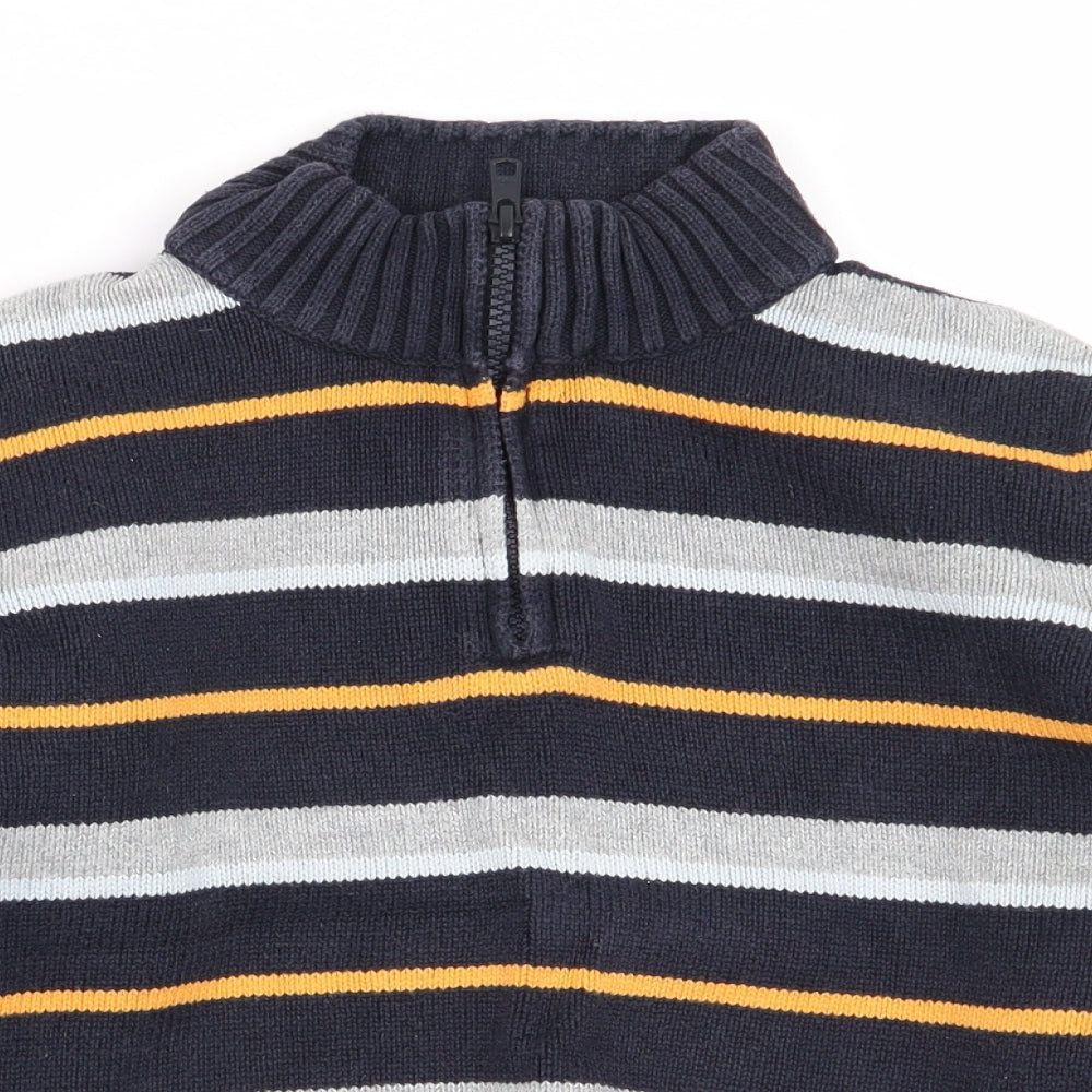 Gymboree Boys Multicoloured Striped  Pullover Jumper Size M