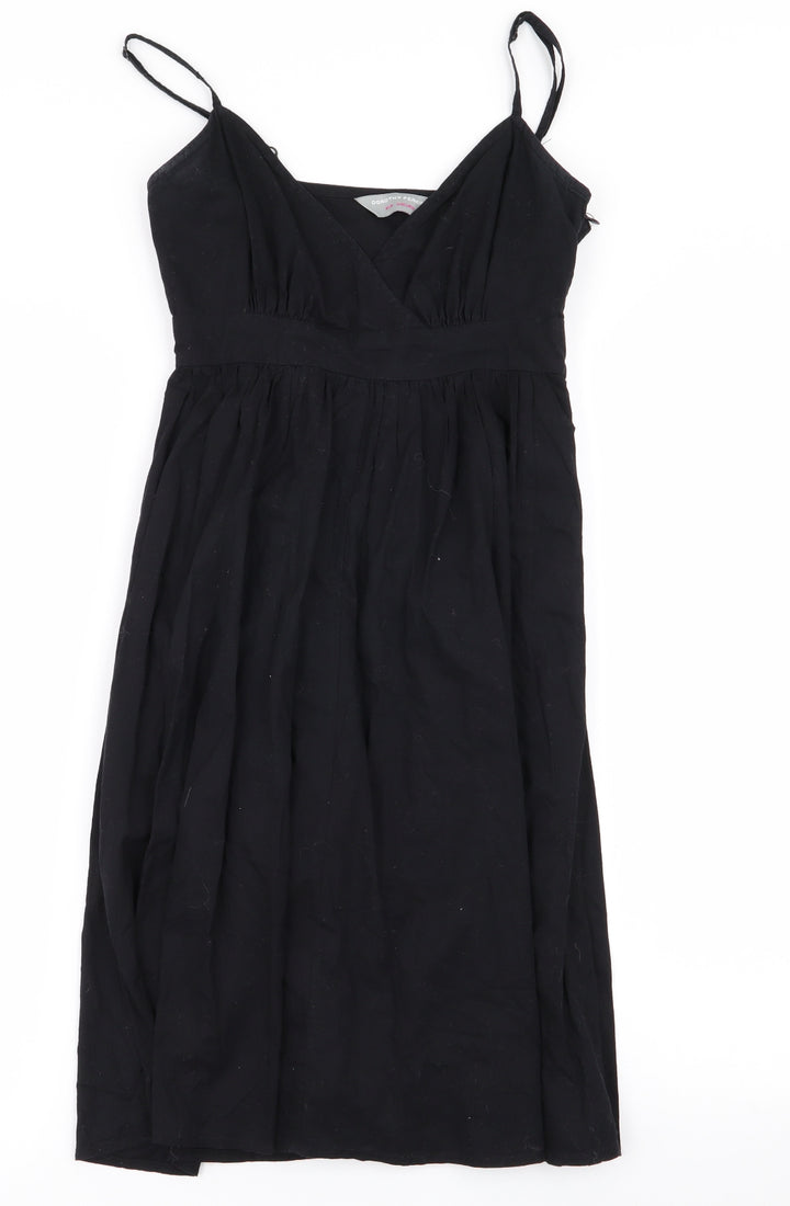 Dorothy Perkins Womens Black Fit & Flare Size 6