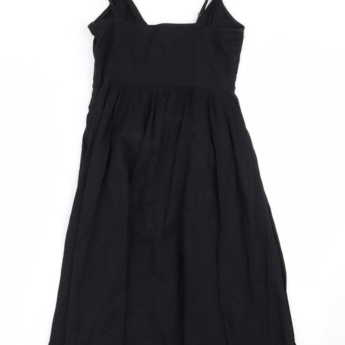 Dorothy Perkins Womens Black   Fit & Flare  Size 6