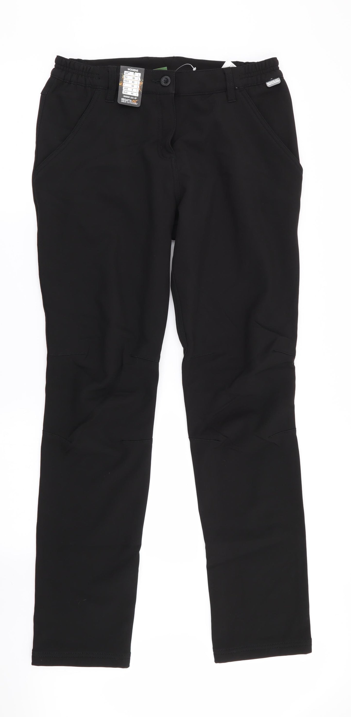 Regatta Womens Black   Trousers  Size 12 L31 in