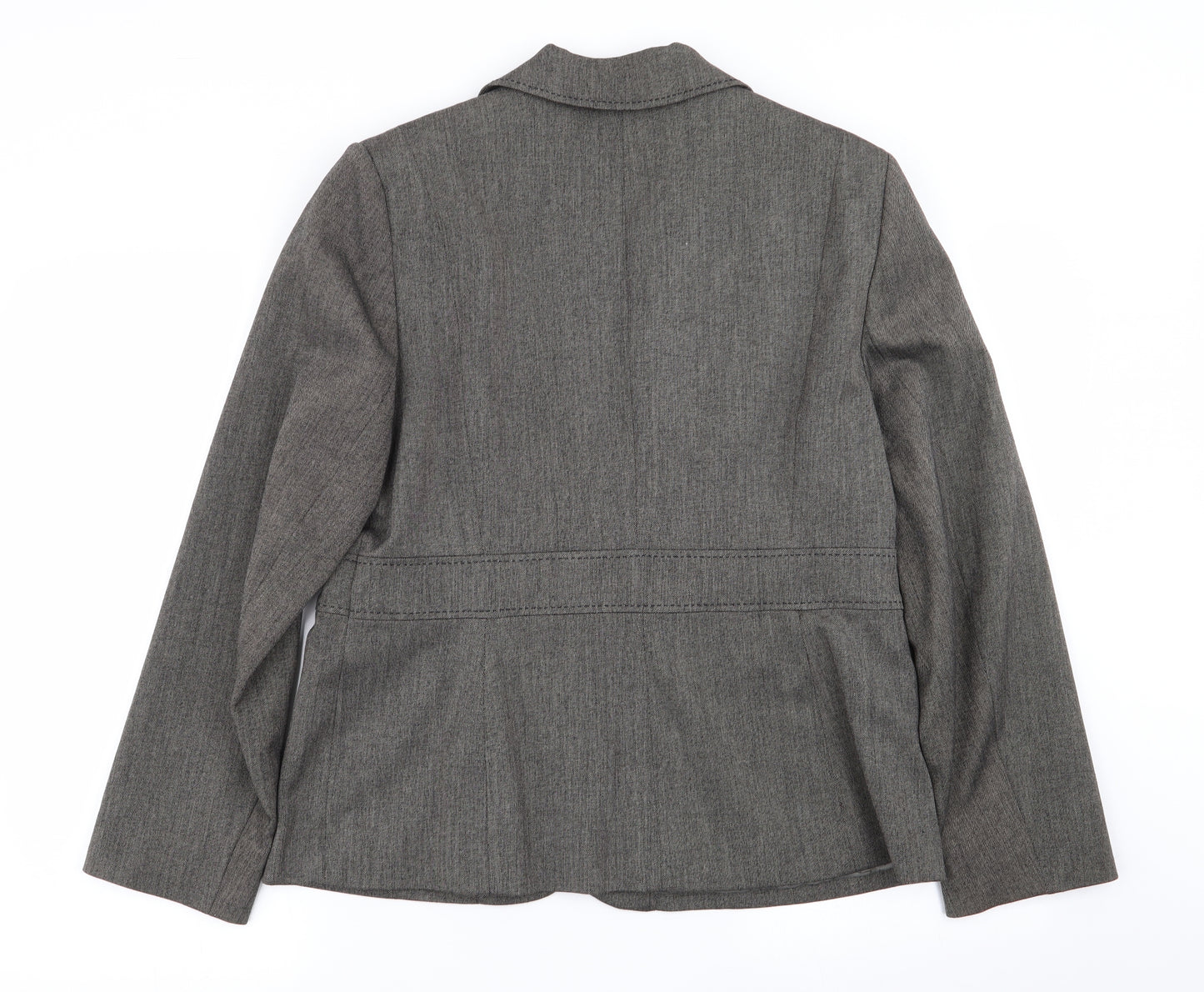 BHS Womens Grey   Jacket Blazer Size 16