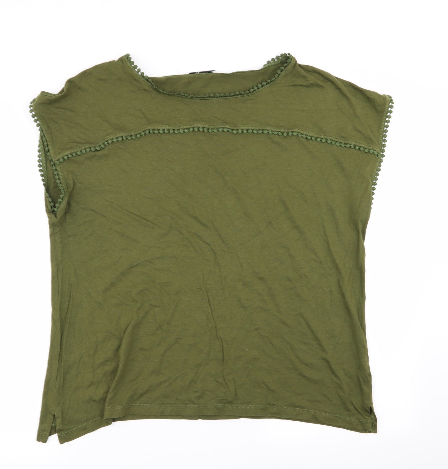TU Womens Green   Basic T-Shirt Size 16