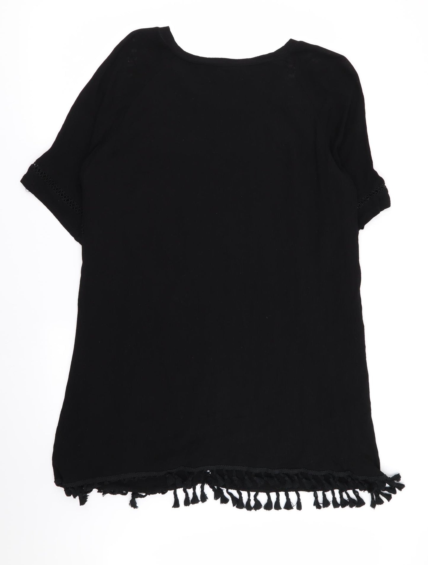 Boohoo Womens Black   Basic T-Shirt Size 20