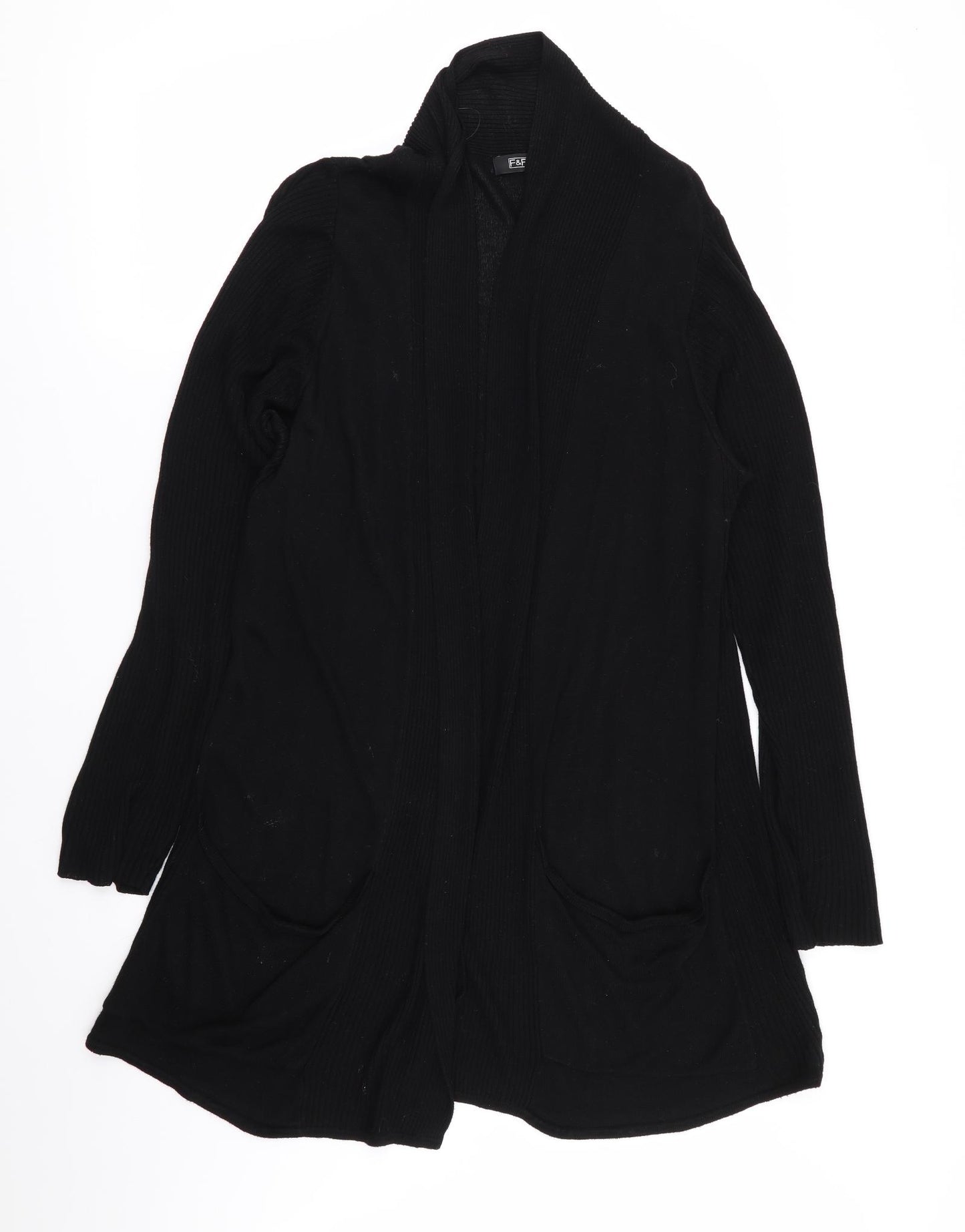 F&F Womens Black   Cardigan Jumper Size 18