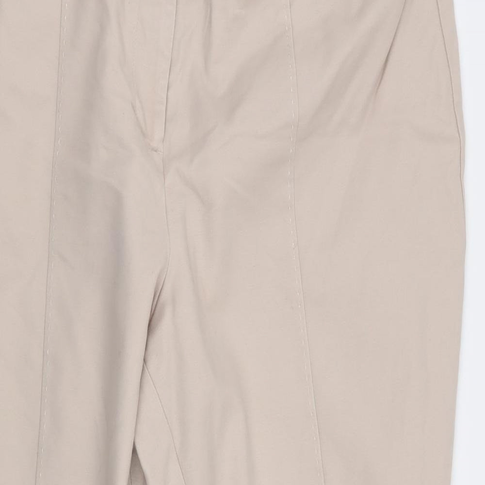F&F Womens Beige   Trousers  Size 18 L26 in
