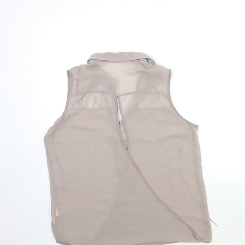 Atmosphere Womens Grey   Basic Blouse Size 14