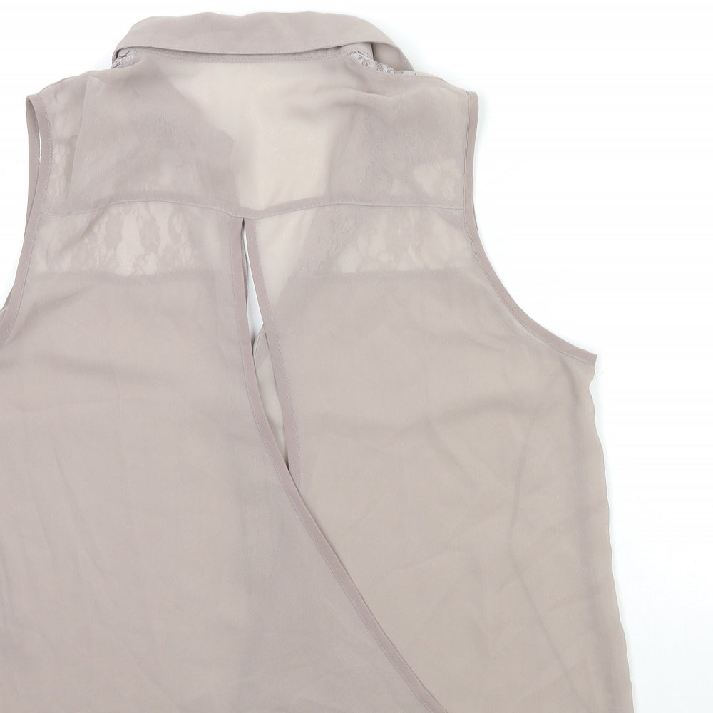 Atmosphere Womens Grey   Basic Blouse Size 14