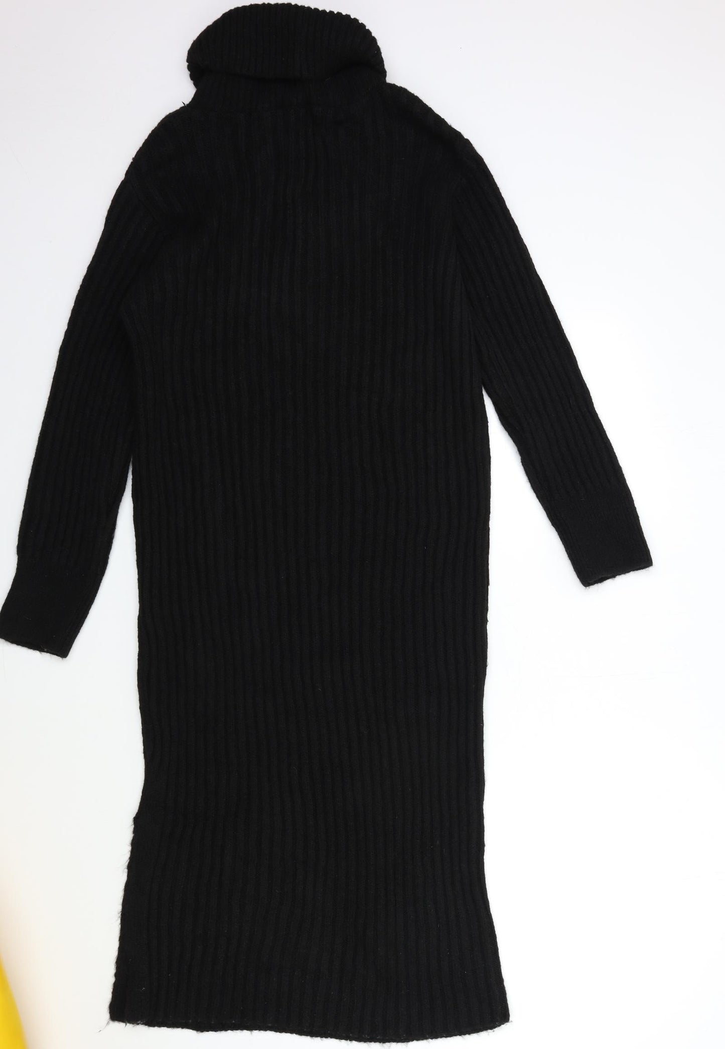 F&F Womens Black   Jumper Dress  Size 8