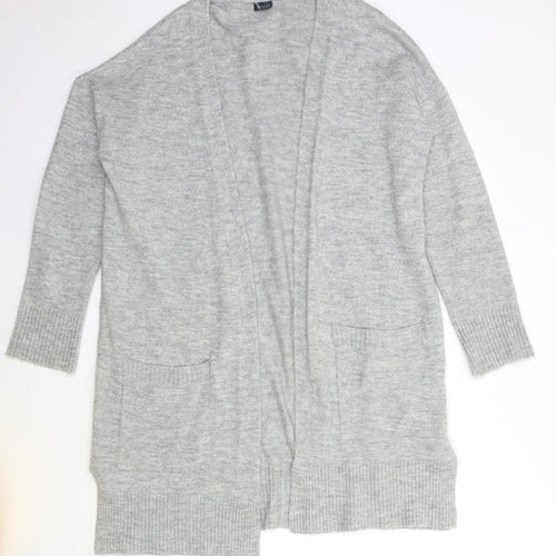 Sparkle & Fade Womens Grey   Cardigan Jumper Size S