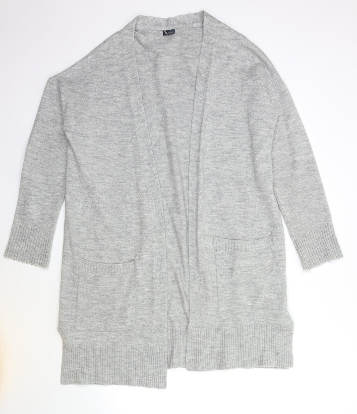 Sparkle & Fade Womens Grey   Cardigan Jumper Size S