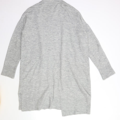 Sparkle & Fade Womens Grey   Cardigan Jumper Size S