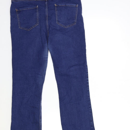 Matalan Womens Blue  Denim Bootcut Jeans Size 16 L28 in