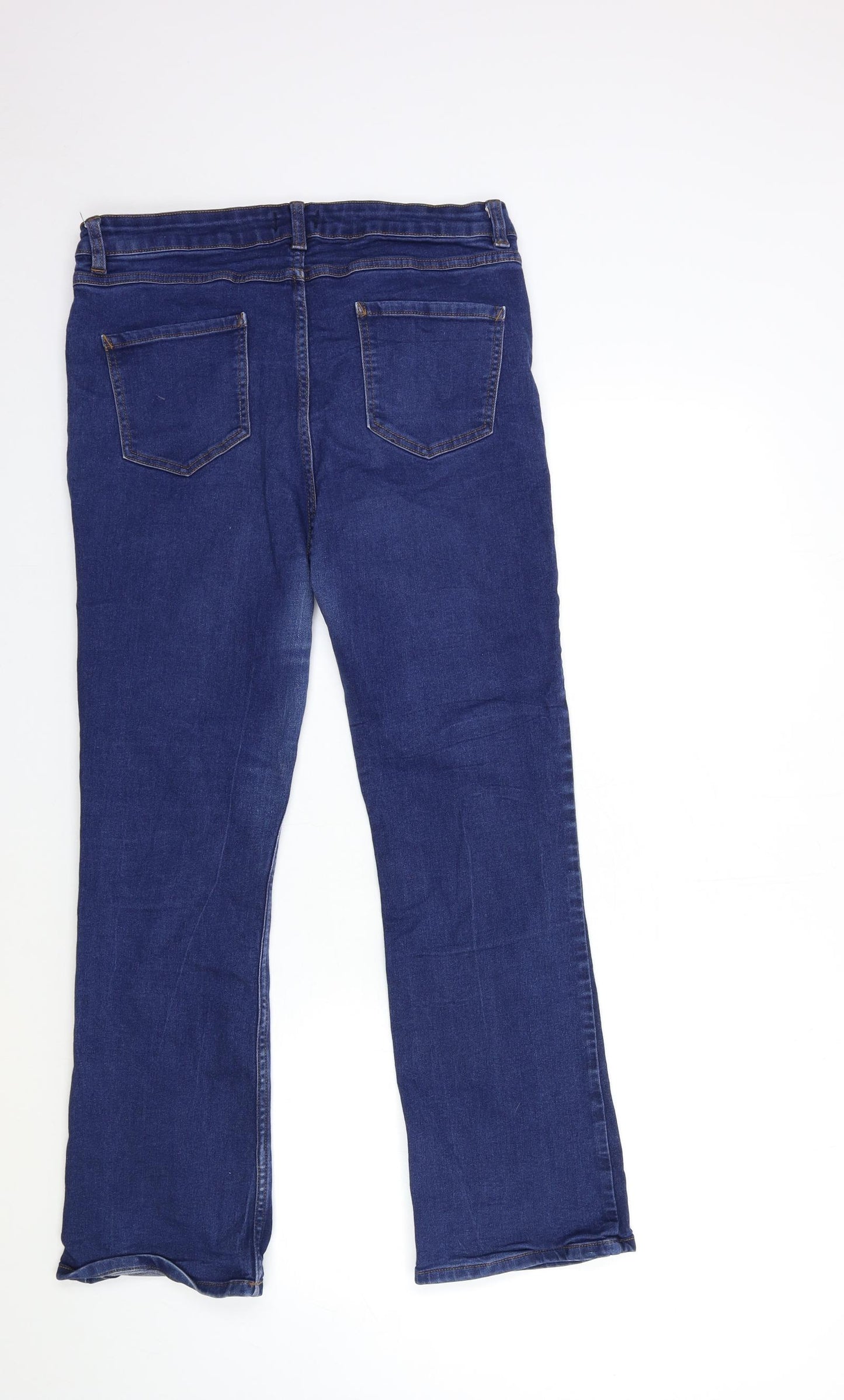 Matalan Womens Blue  Denim Bootcut Jeans Size 16 L28 in