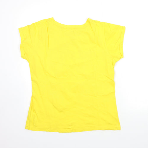 Disney Girls Yellow   Top Pyjama Top Size 12 Years  - DUMBO