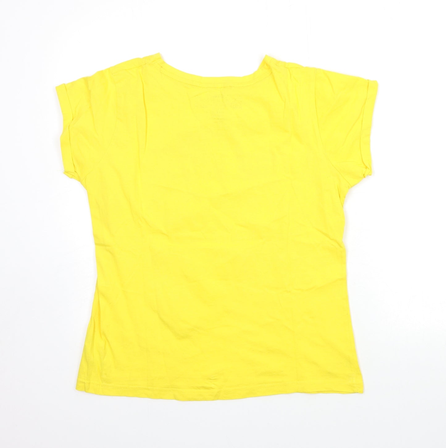 Disney Girls Yellow   Top Pyjama Top Size 12 Years  - DUMBO