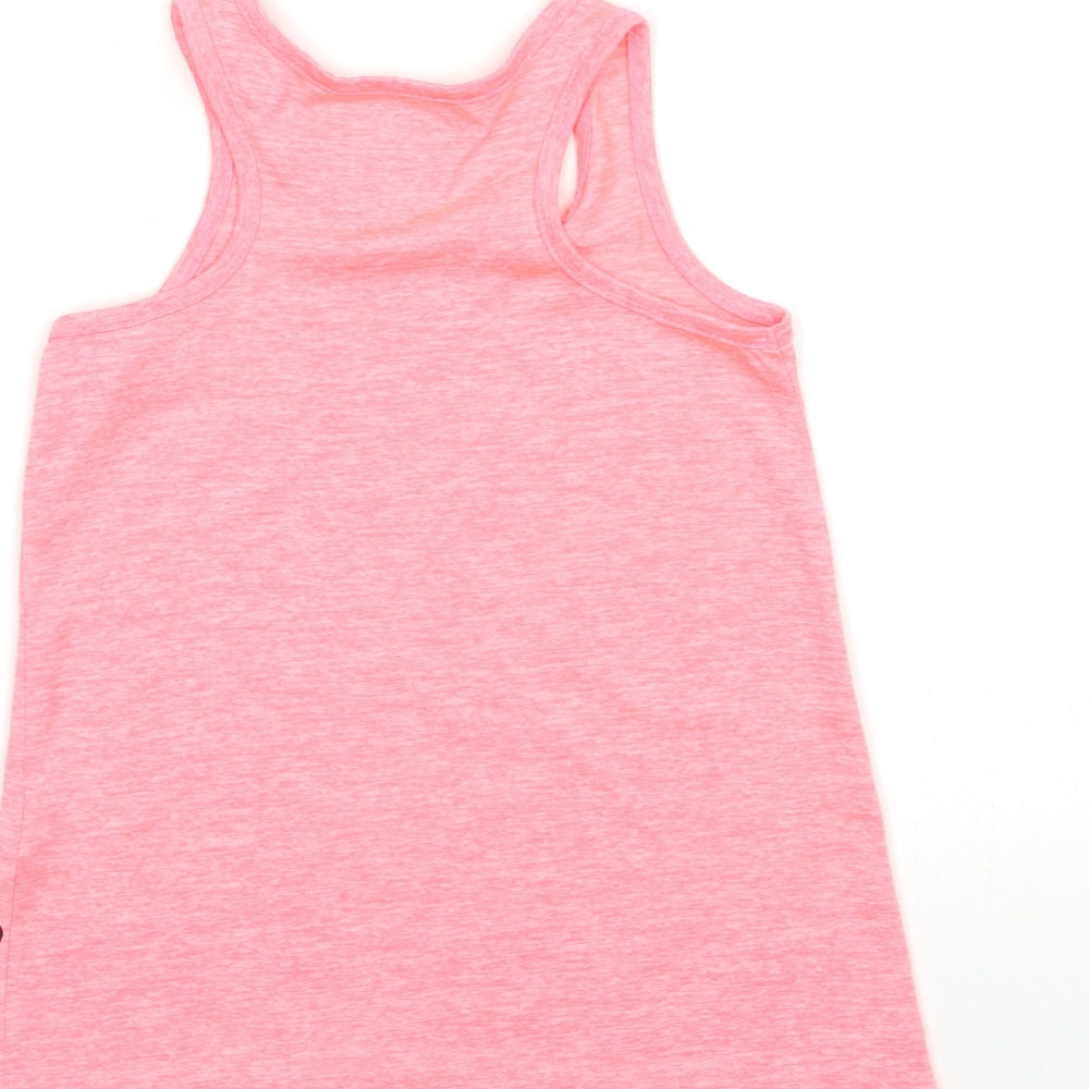 Young Dimension Girls Pink   Basic T-Shirt Size 7-8 Years
