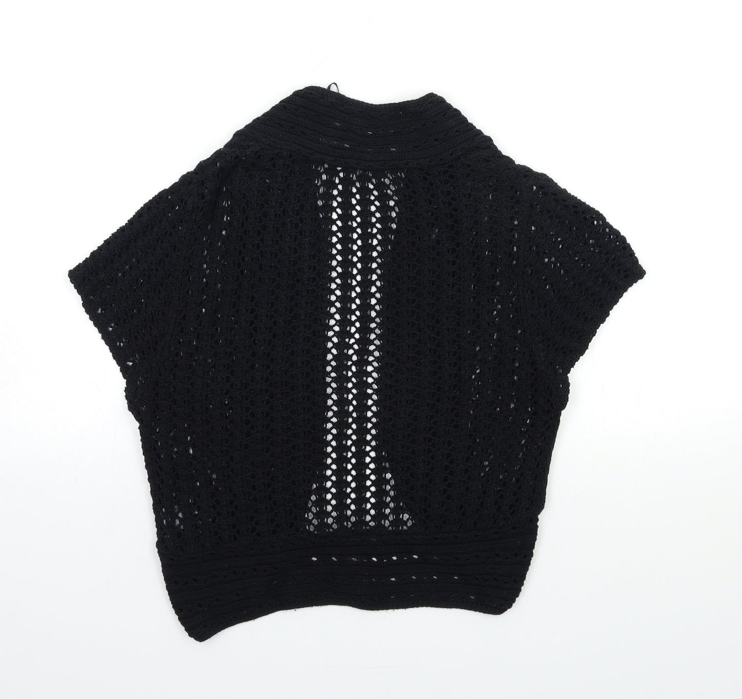 George Womens Black  Knit Cardigan Jumper Size 14