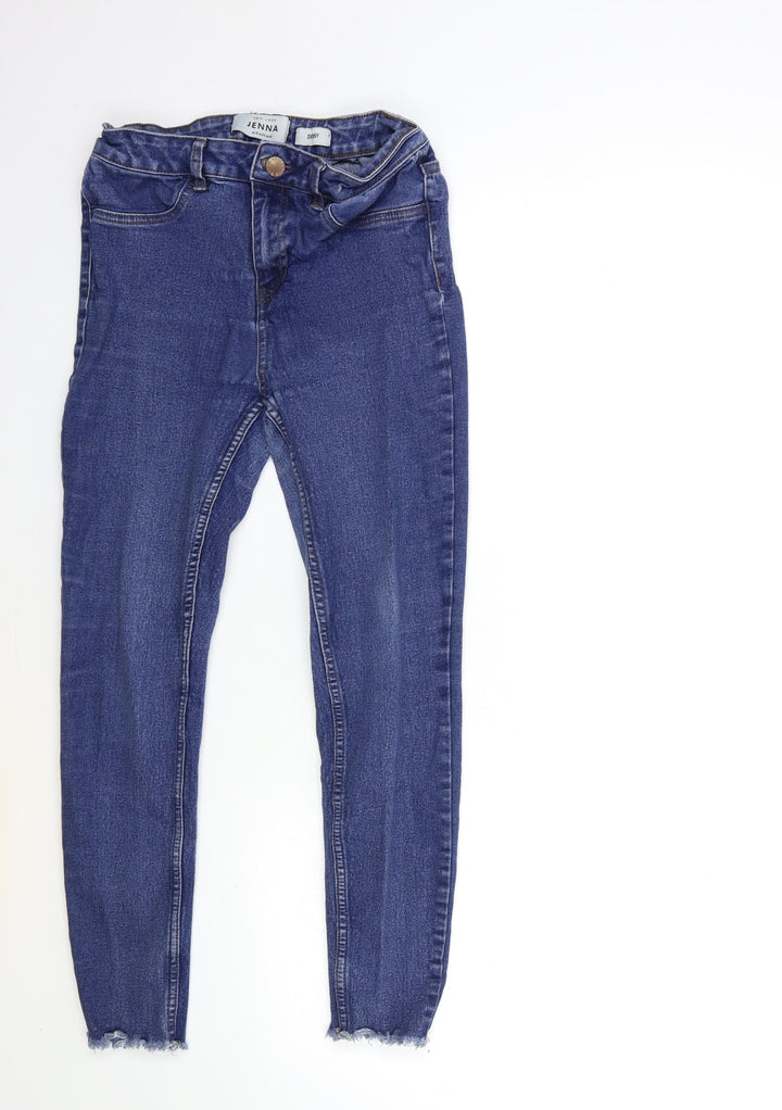 New Look Womens Black Denim Skinny Jeans Size 10 L25 in