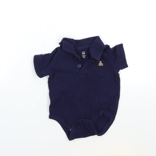 Gap Baby Blue   Basic Polo Size 3-6 Months