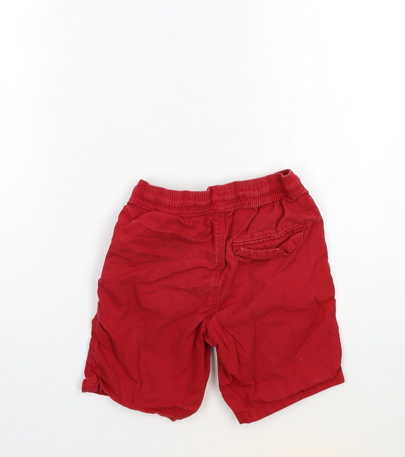Denim & Co. Boys Red   Bermuda Shorts Size 7-8 Years