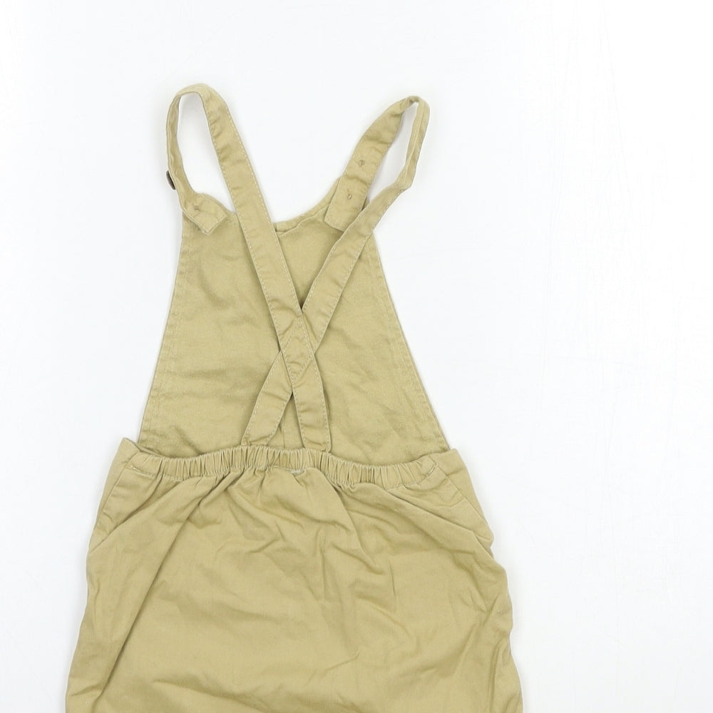 NEXT Baby Brown   Cropped Trousers Size 9-12 Months