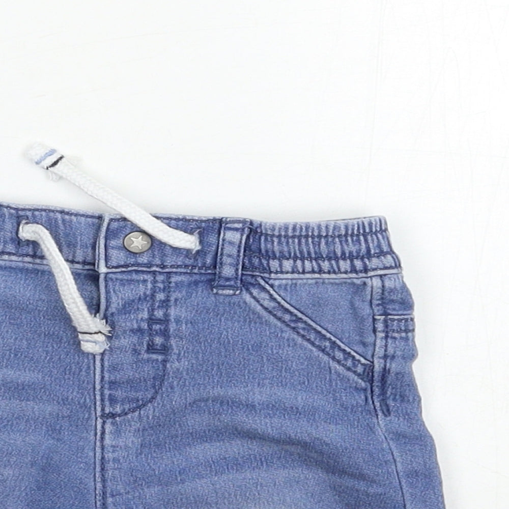 Nutmeg Baby Blue  Denim Cropped Jeans Size 9-12 Months