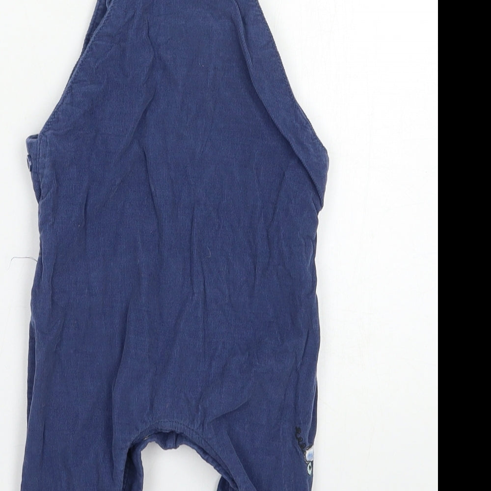 Marks and Spencer Baby Blue  Corduroy Cargo Trousers Size 6-9 Months