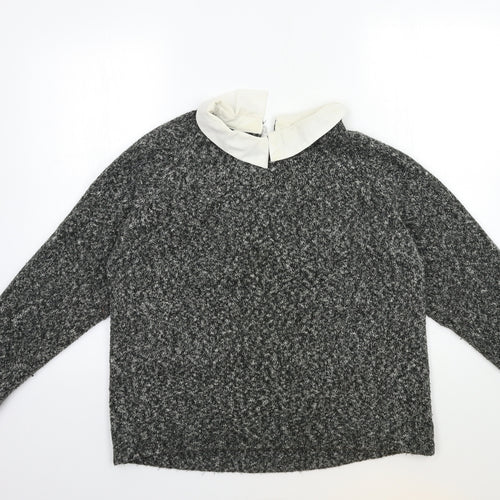 Atmosphere Womens Grey  Knit Pullover Jumper Size 16
